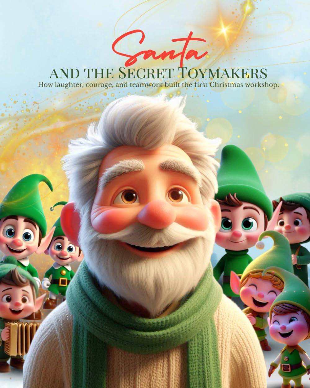 Santa and the Secret Toymakers: A Magical Christmas Story for Kids about Laughter, Courage, and Teamwork in the First Christmas Workshop (The Magic of Christmas 101 Questions with Santa Claus)