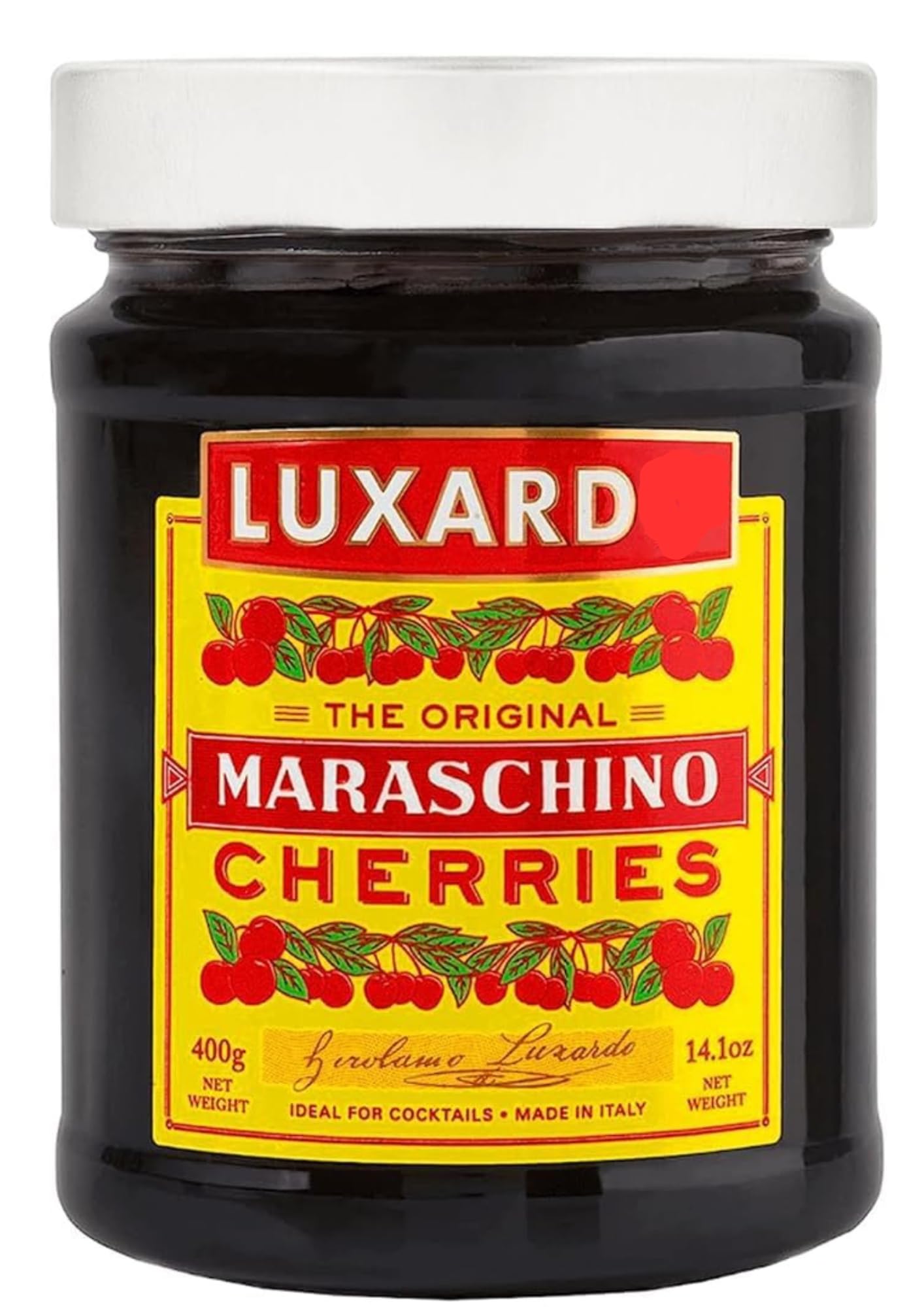 Parkway Distributors Luxardo Gourmet Maraschino Cherries – Barattolo da 400 g confezionato con un sacchetto sicuro per la nave PD