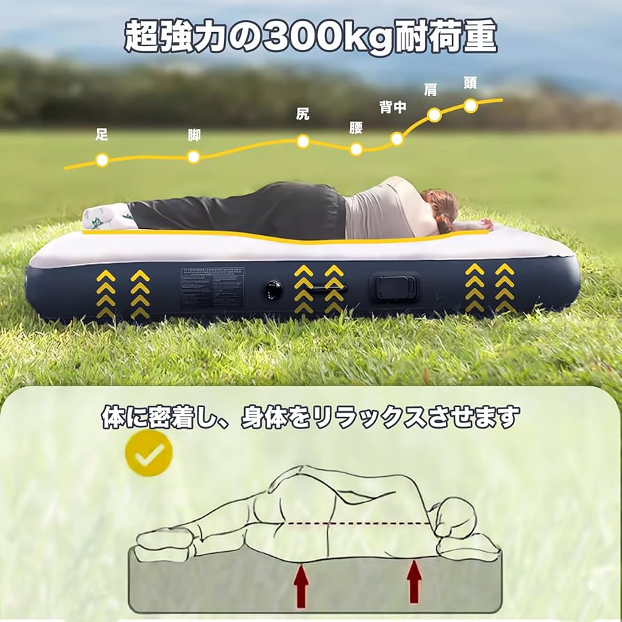 足踏みポンプ式 ベッド 足踏みポンプ付き エアーベッド｜備蓄倉庫・防災倉庫や資機材