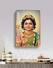 The Next Decor lord lartiokey Wood Glass finish Wall Art | Decorative Painting for Living Room, Bedroom, Dining Room (60 X 40 X 2 cm)