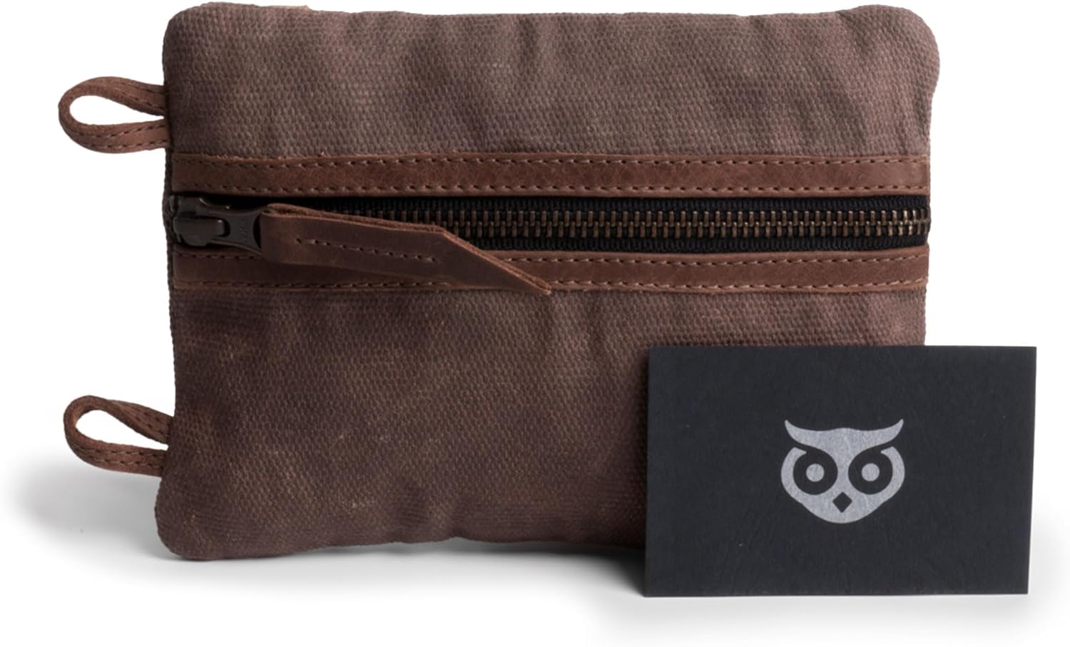 Hide & Drink, Multi-Tool Pocket Pouch XL, Compact Multipurpose EDC Zippered Bag, Mini Camping Tool Case, Knife Holster, Handmade Slim Organizer