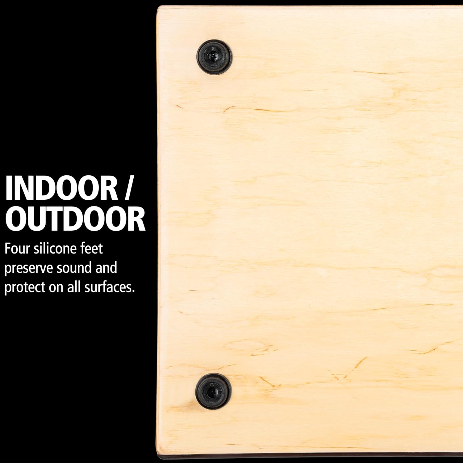 Snarecraft Cajon Box Drum with Internal Snares and Bass Tone for Acoustic Music — MADE IN EUROPE — Play with Your Hands, Baltic Birch, 2-YEAR WARRANTY