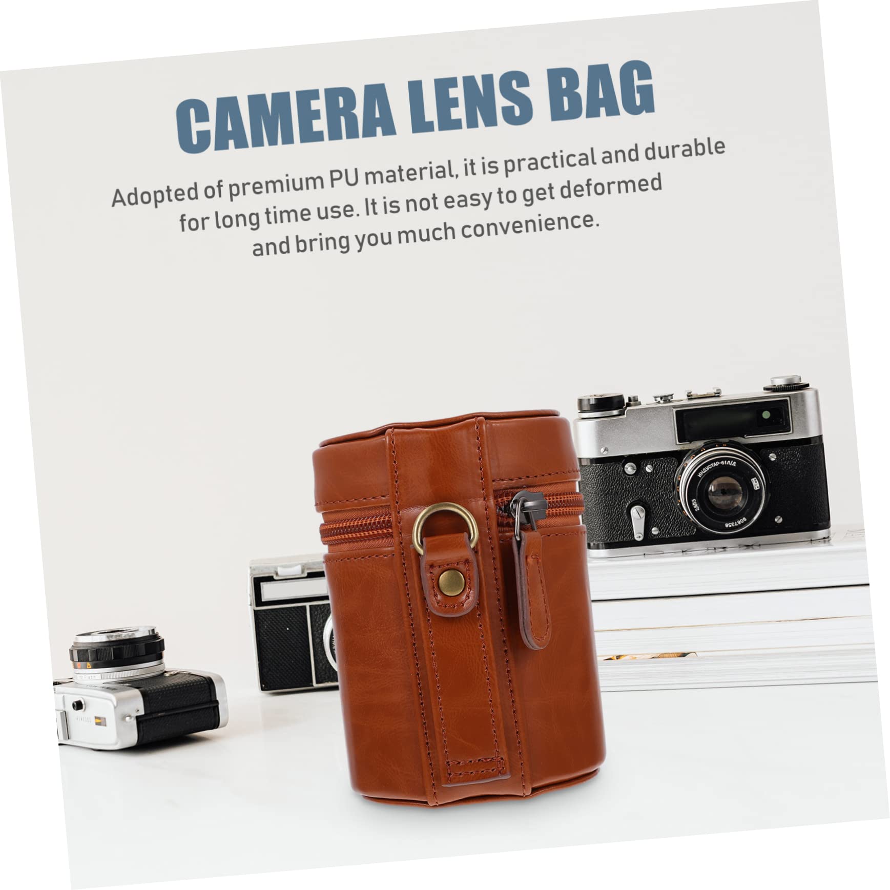 HEMOTON 3piezas Bolsa De Almacenamiento De Cámara Funda Protectora Diseño Portátil y para Accesorios De Fotografía