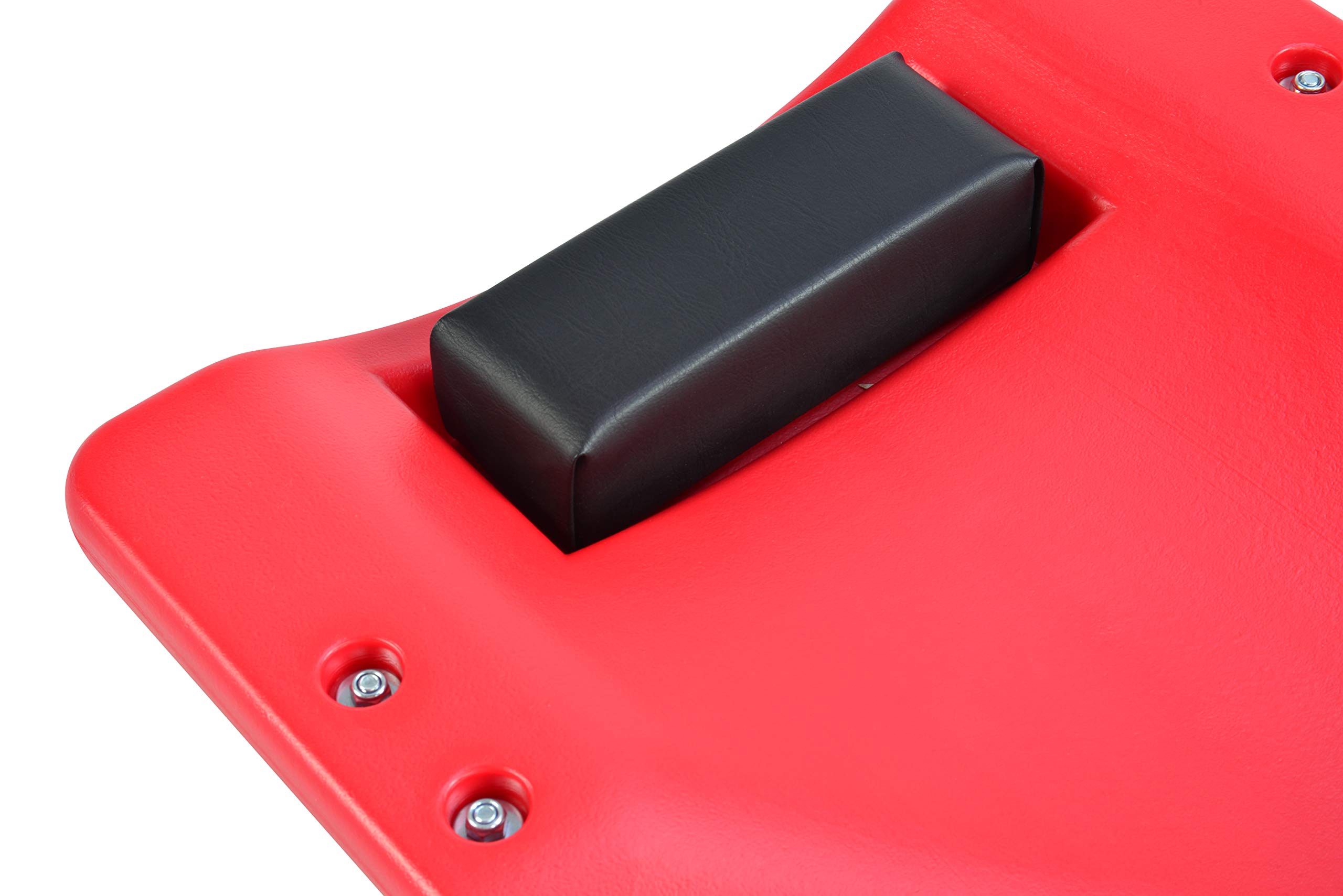 Pro-Lift C6036 - Enredadera mecánica de plástico de 91 cm, Cuerpo ergonómico de Polietileno de Alta Densidad Moldeado por soplado con reposacabezas Acolchado, Capacidad de 136 kg