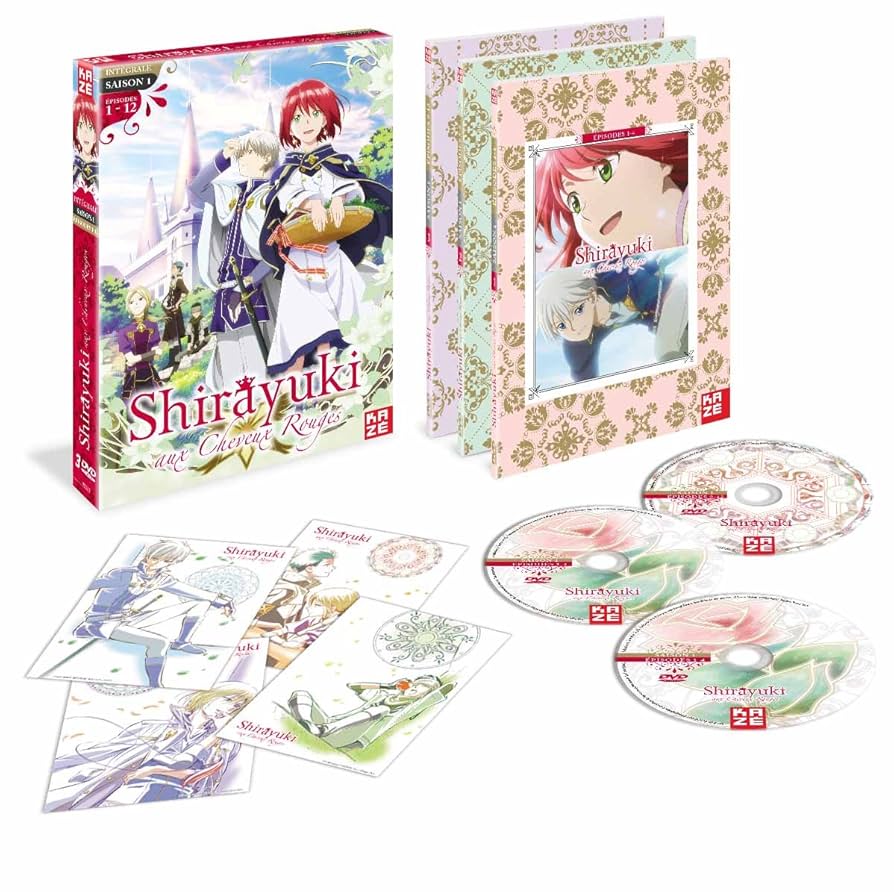 【収納BOX付き】赤髪の白雪姫 DVD 1-12巻 全12巻 初回生産限定版 Amazon.co.jp: 赤髪の白雪姫 第1期 コンプリート DVD-BOX (全12