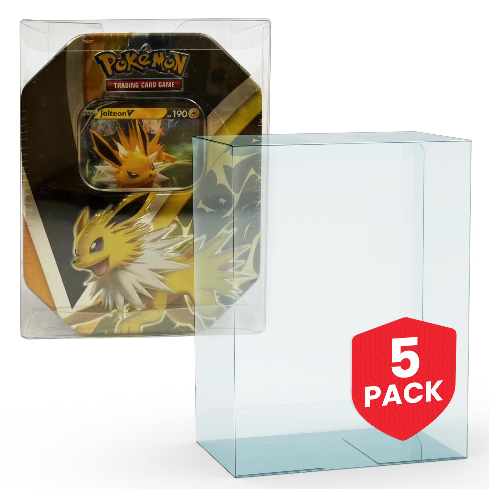 5x Case Booster Box 36 Buste Display Pokemon Protezione Box Plastica Custodia - Foto 10
