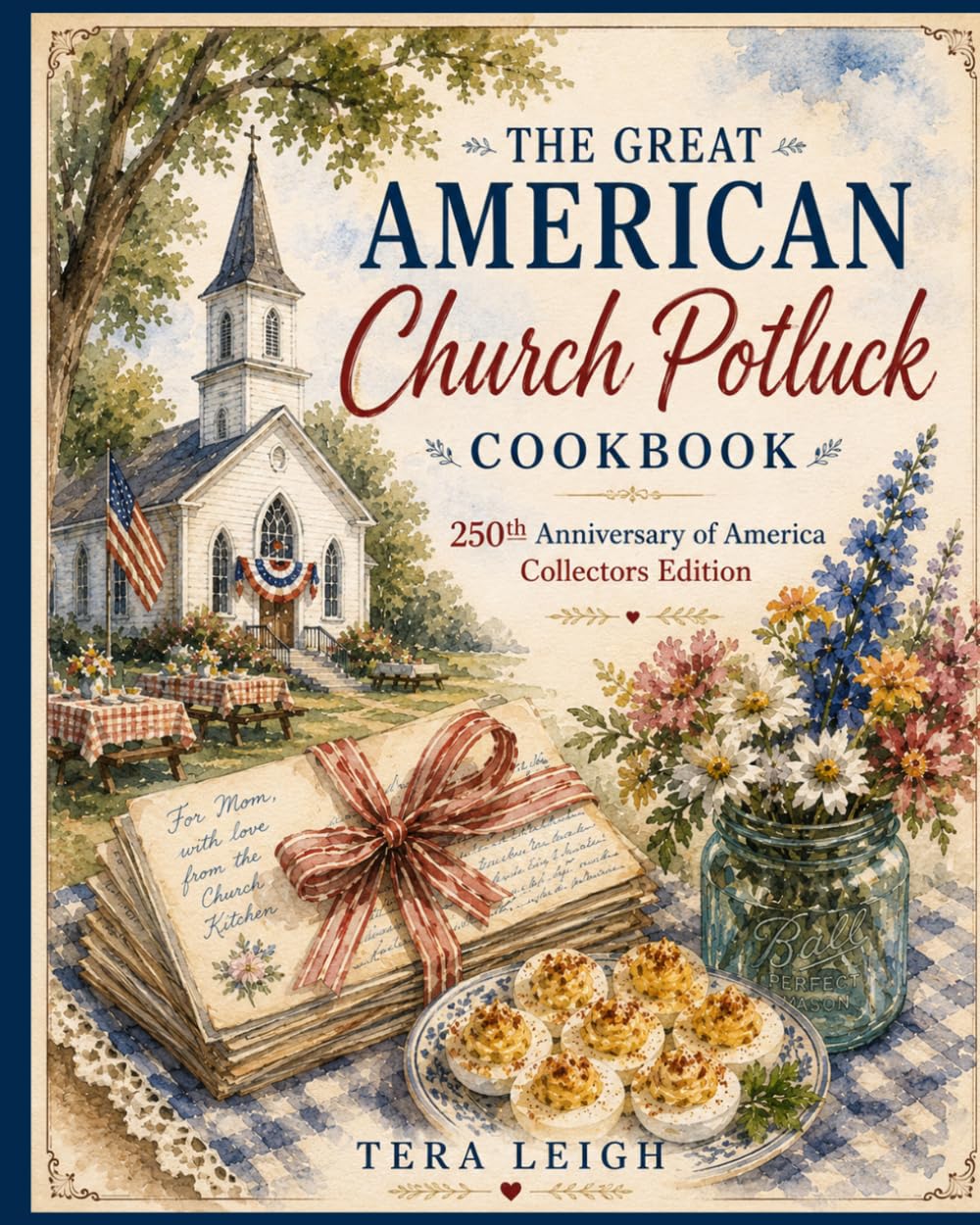 The Great American Church Potluck Cookbook: A 250th Anniversary of America Collector's Edition (America 250)