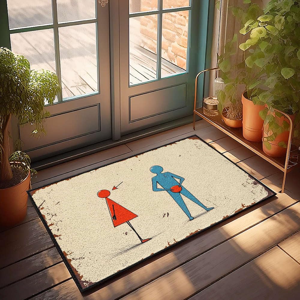 Tapis de bain en mousse absorbante pour décorer votre entrée ou votre salle de bain
