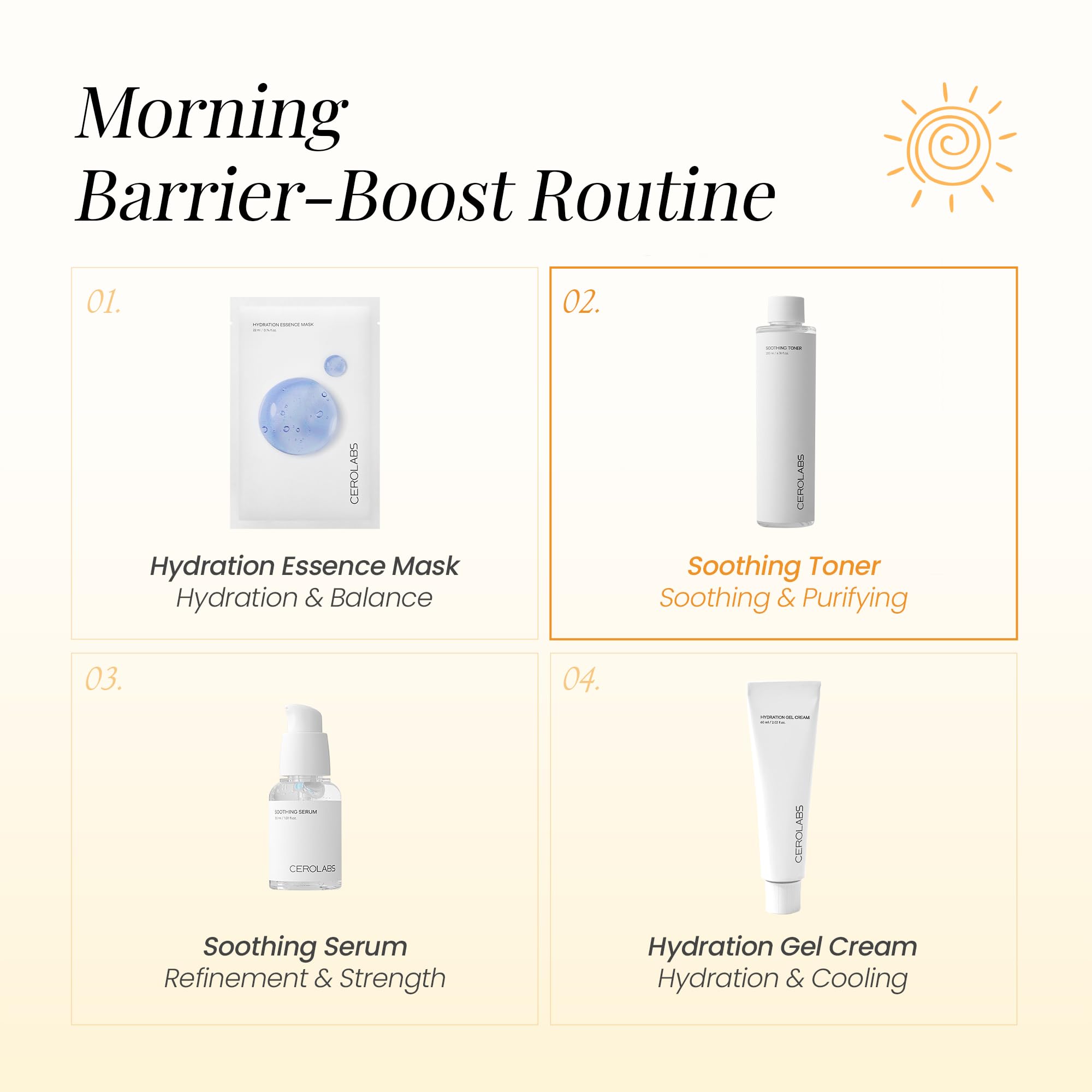 Beruhigendes Toner mit sanftem AHA, feuchtigkeitsspendendes koreanisches Hautpflege-Toner für empfindliche Haut, mildes tägliches Gesichtswasser, leichte K-Beauty Hautpflege, saubere