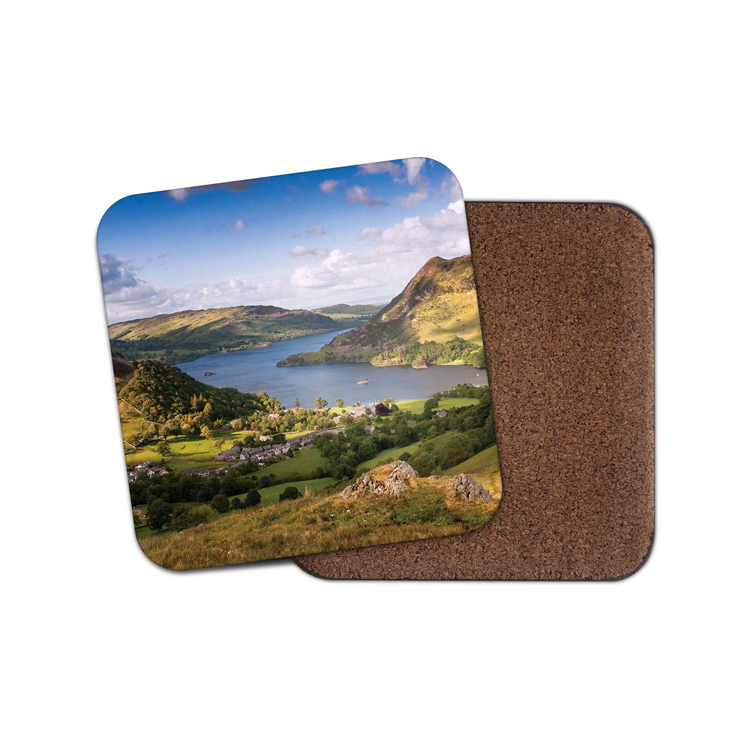 1 x Ullswater Lake District Coaster - Hiking Countryside Summer Fun #16358