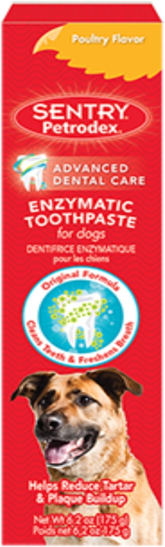 Petrodex Enzymatic Toothpaste for Dogs, Helps Reduce Tartar