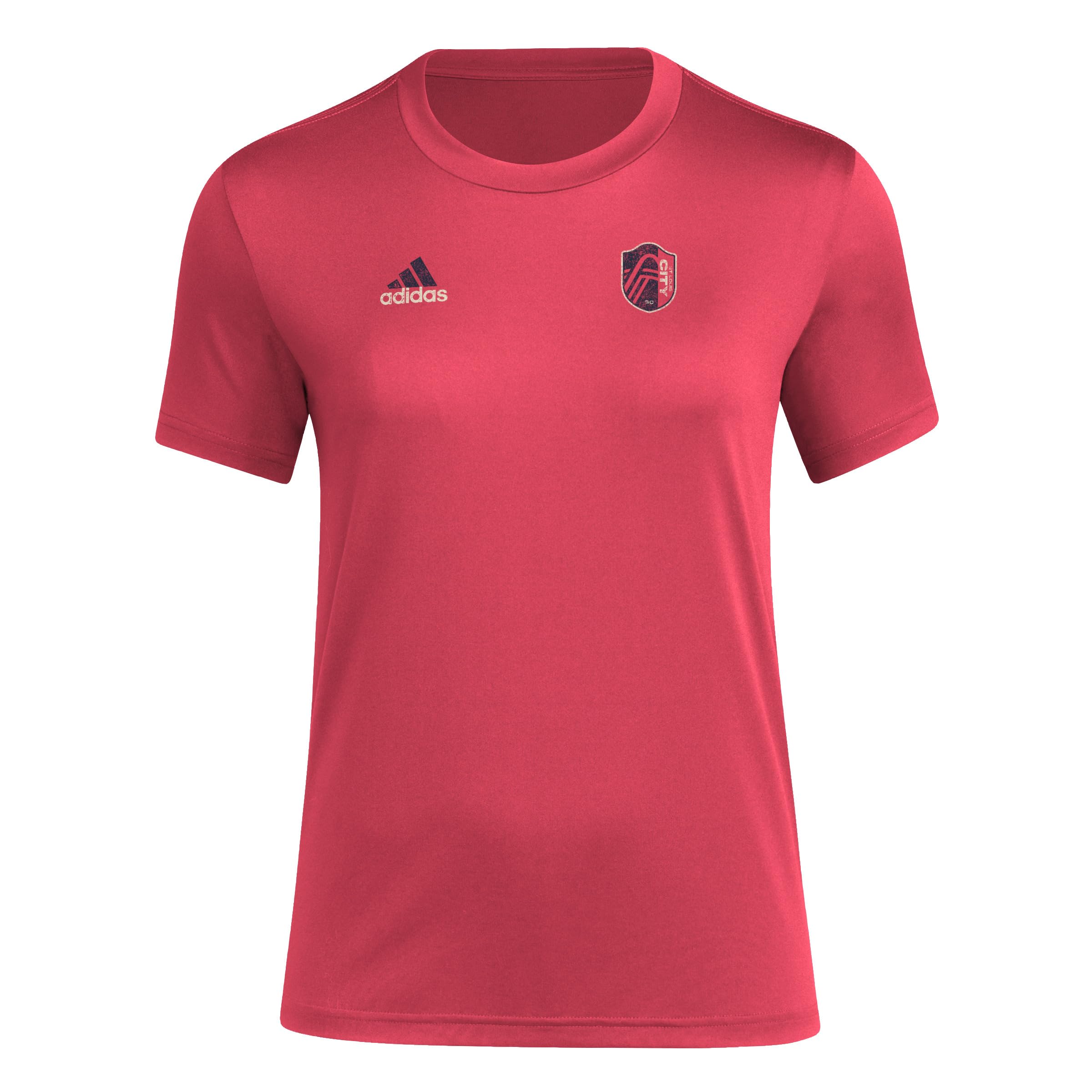 adidas St. Louis City Sc Long Sleeve Pre Game T-Shirt Kobiety St. Louis City Sc Long Sleeve Pre-game T-shirt