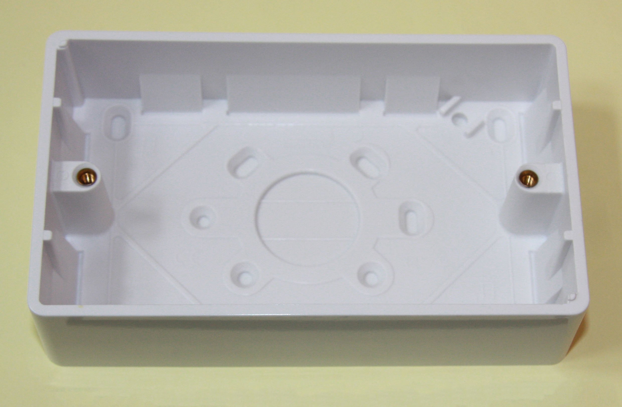 Legrand Synergy - 7364 10 - Moulded Surface Mounted 2 Gang 35mm Deep Box