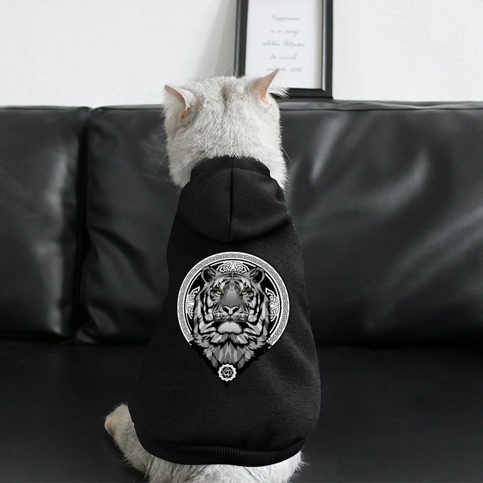 Amazon.co.jp: ペット服 トラの頭 かっこいい 犬服 猫服 パーカー 帽子