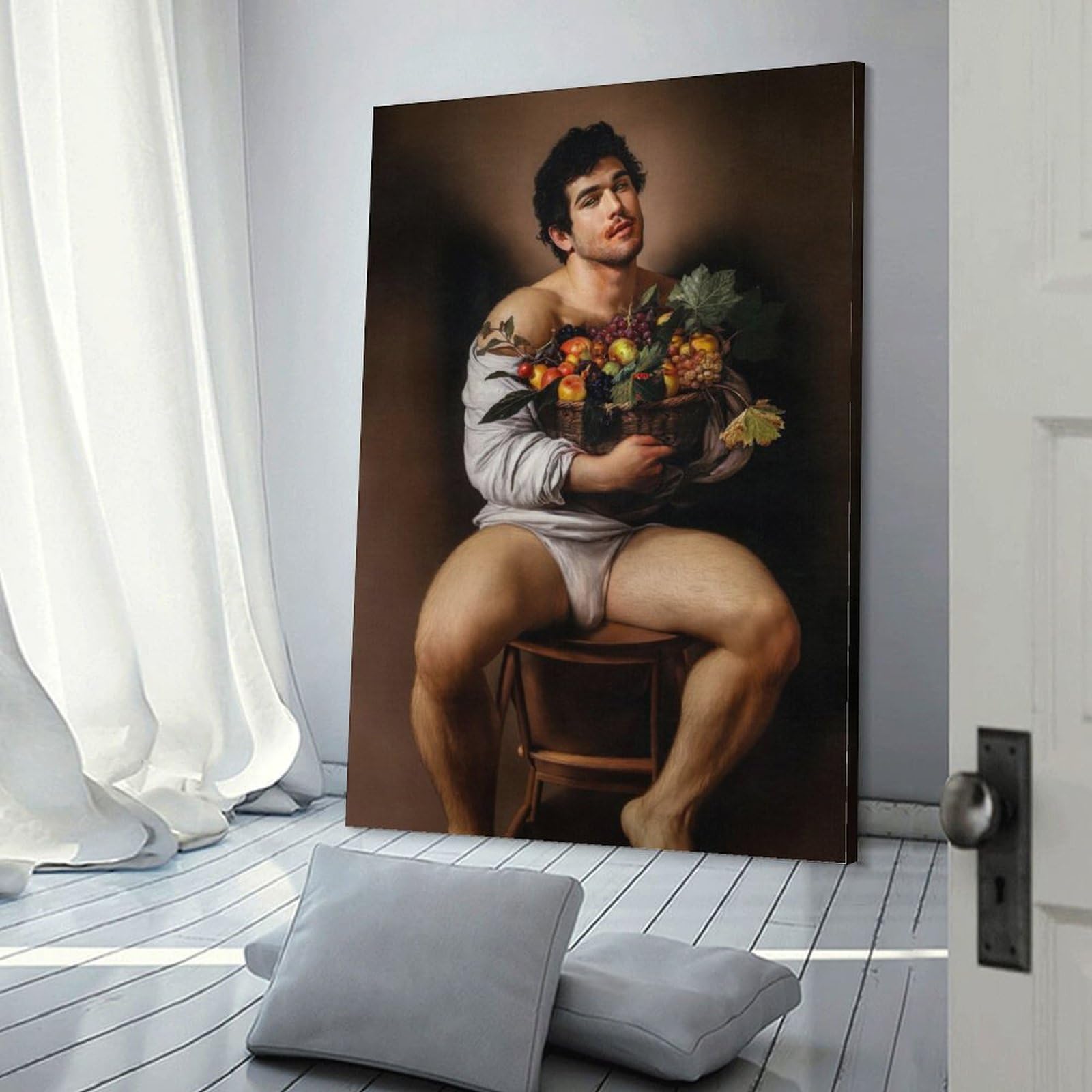 Impression sur toile Fruit immortel déco murale salon chambre 30 x 45 cm - 6