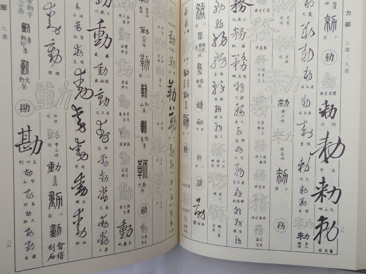 六體大字典　藤原楚水編 六體大字典 藤原楚水編