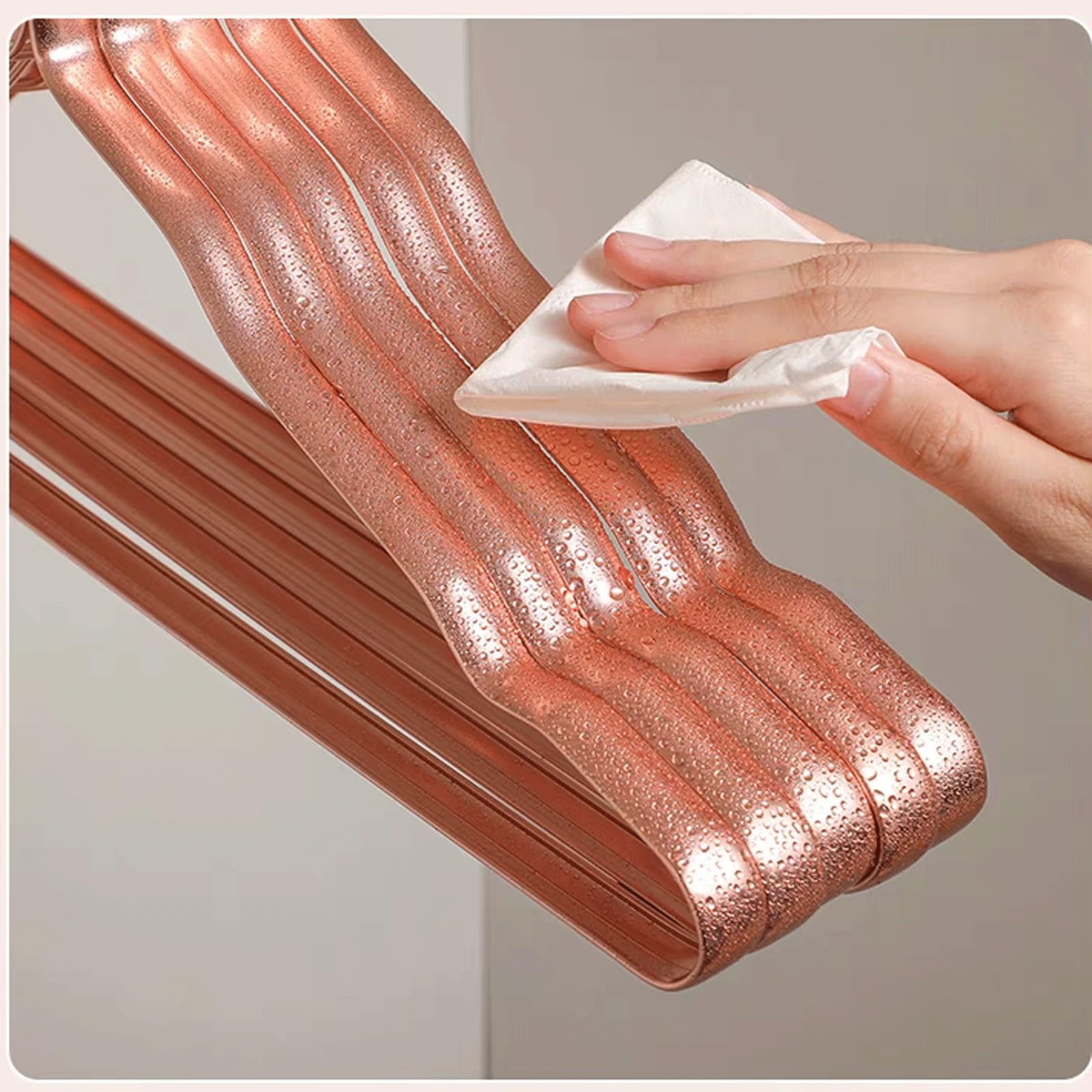 Aluminiowe wieszaki 10 sztuk, ciężkie, suche, lekkie