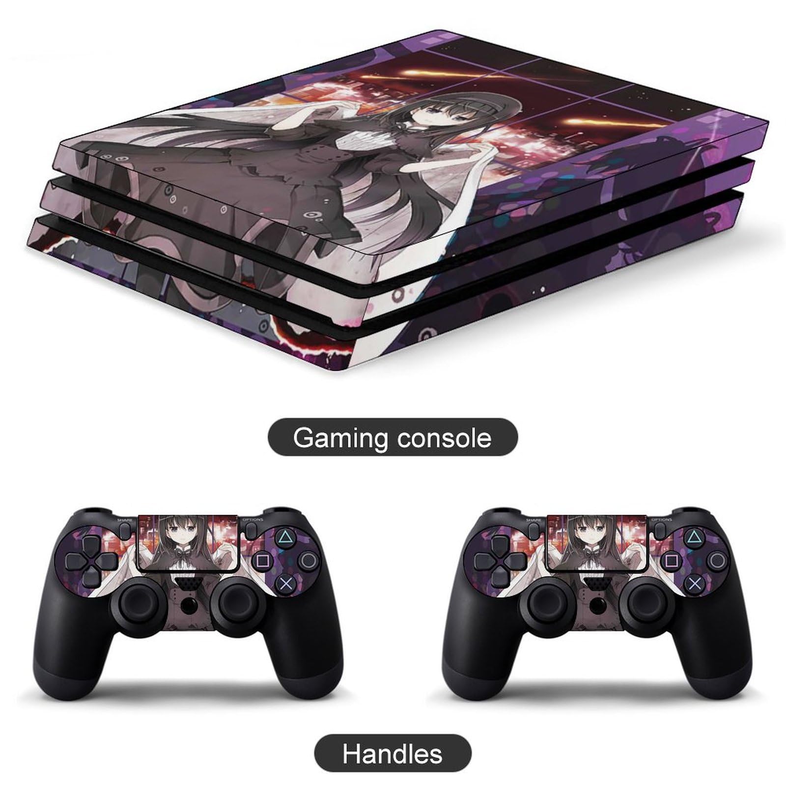 マギカ様用 PlayStation4 500G Amazon.co.jp: for PS4 Pro スキンシール セット 魔法少女まどか