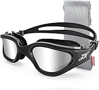 ZIONOR G1 Polarized Swim Goggles for Adults - Anti-Fog, UV Protection, Leakproof Comfort Men Women