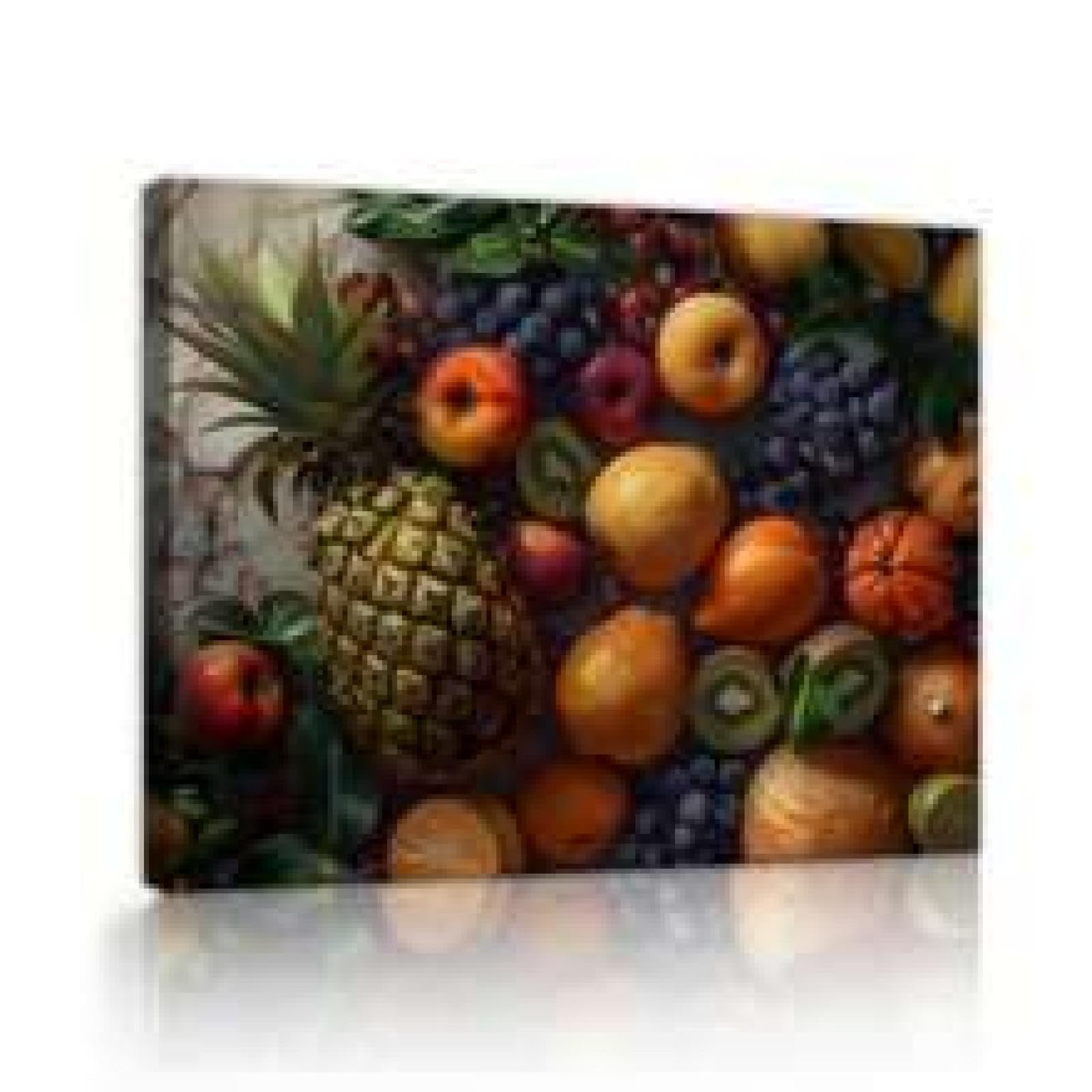 Cadre de cuisine multicolore pour masquer un mur vide - 5