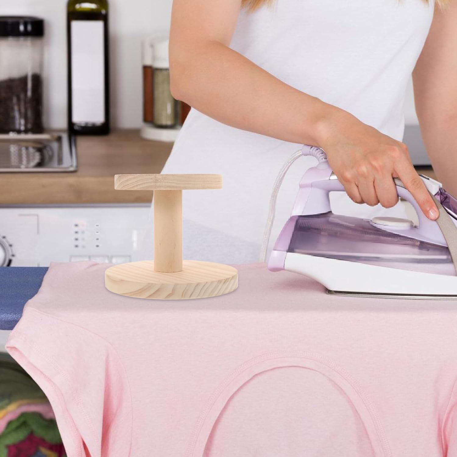 Portable Mini Ironing Board with Thick Padded Ironing Pad Accessory for Home Use and Travel Compact Tabletop Heat-Resistant Iron Stand