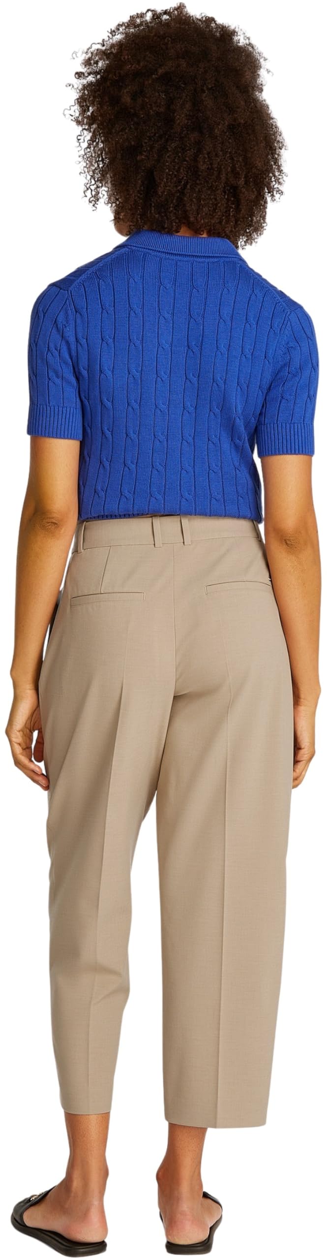 Tommy Hilfiger Damen LW Bi-Strech Tapered Pant WW0WW44793 Lw Bi-Stretch Tapered Pants Ww0ww44793