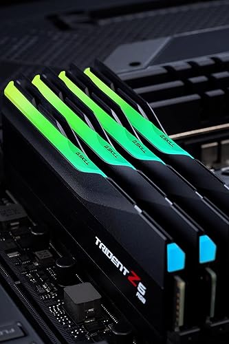 Miniatura 5 de 64GB G.Skill DDR5 Trident Z5 RGB 6400MHz CL32 1.40V Kit de doble canal 2X 32GB Negro