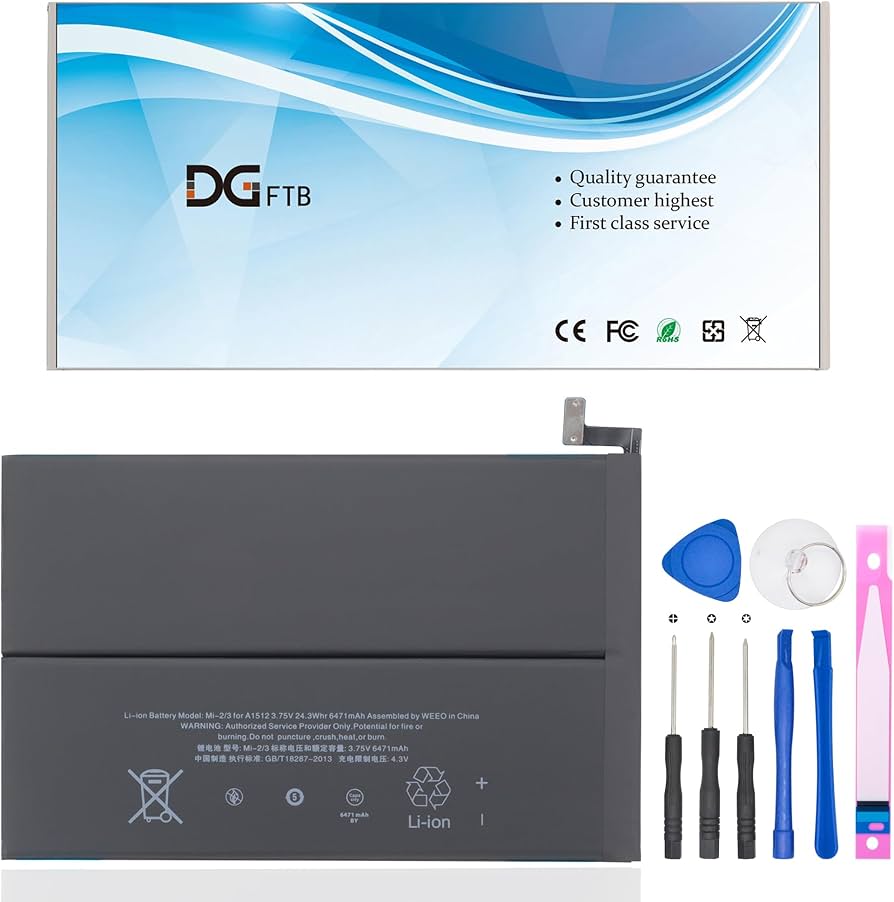 Amazon.com: A1512 New Battery Replacement for iPad Mini 2 & iPad