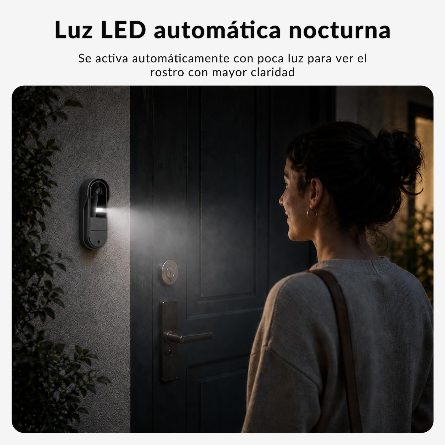 Zeerkeer Timbre Inalámbrico Exterior Impermeable 1080P, Videoportero con Cámara Inalámbrico de 4,3 Pulgadas, Intercomunicador de Vídeo Exterior con Pantalla Ángulo de Visión 170°