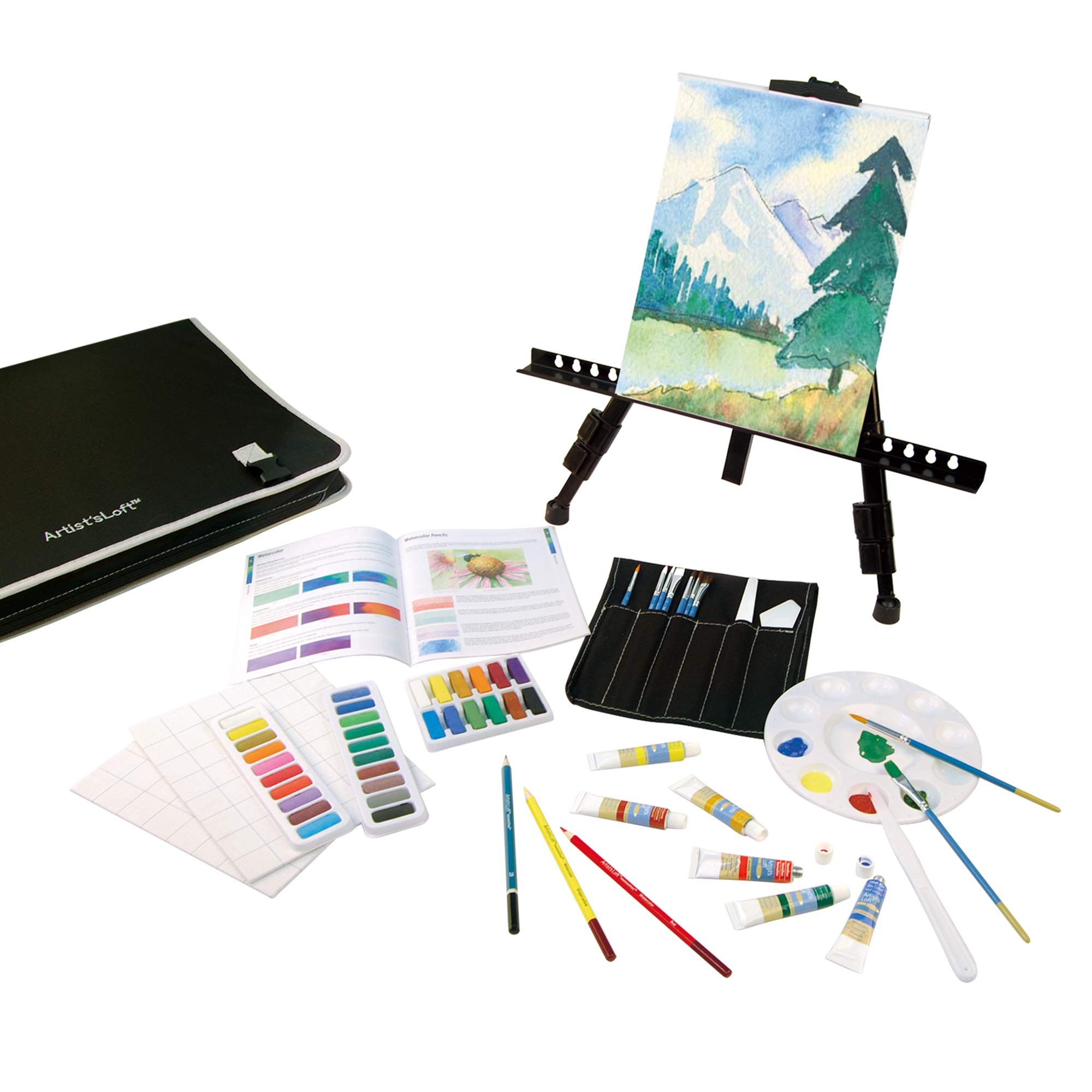 Artist’s Loft 101 pcs Deluxe Studio Easel Art Set.