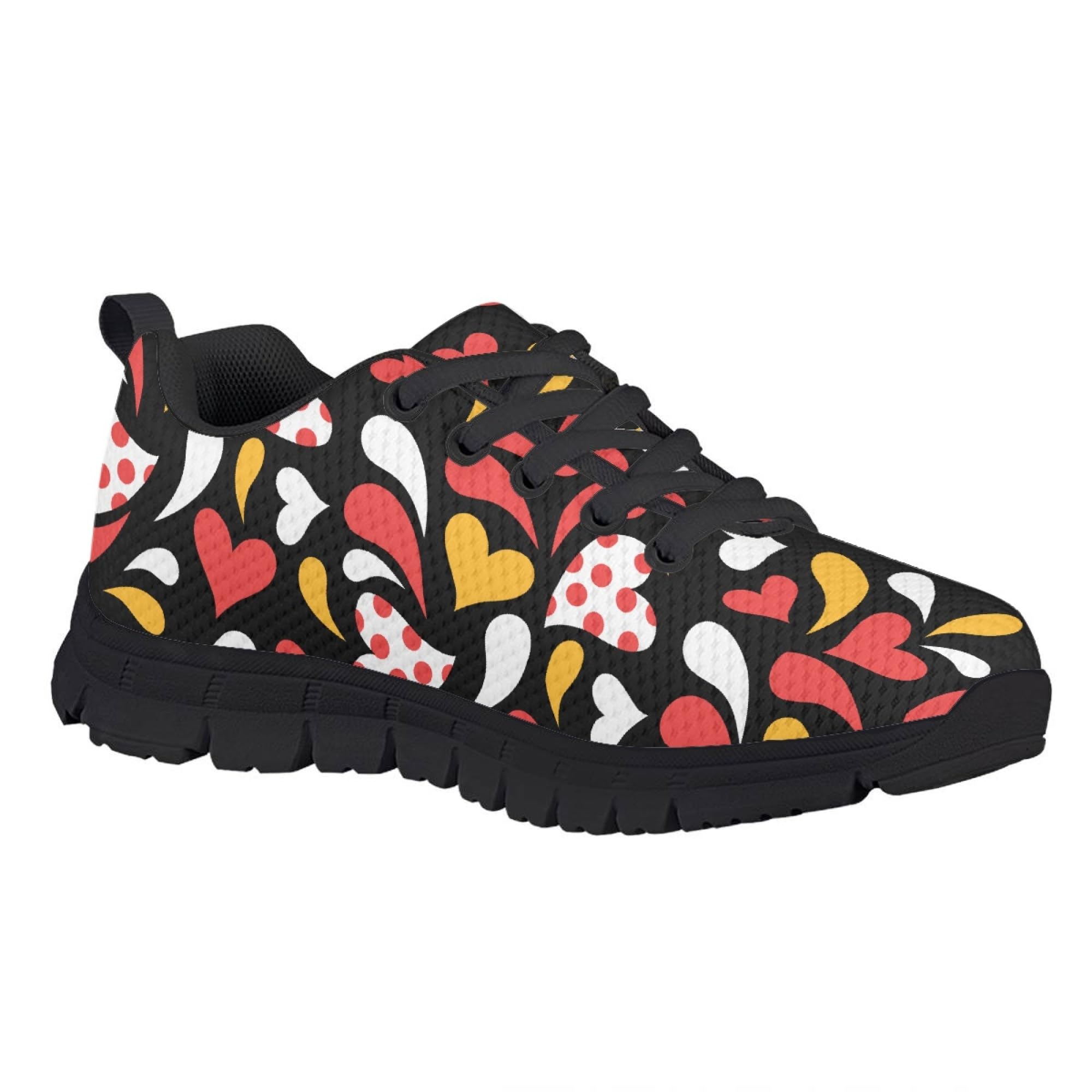 Dellukee Boys Girls Running Shoes Fashion Sneakers Kids Breathable Lightweight Non Slip Athletic Tennis Walking Shoes