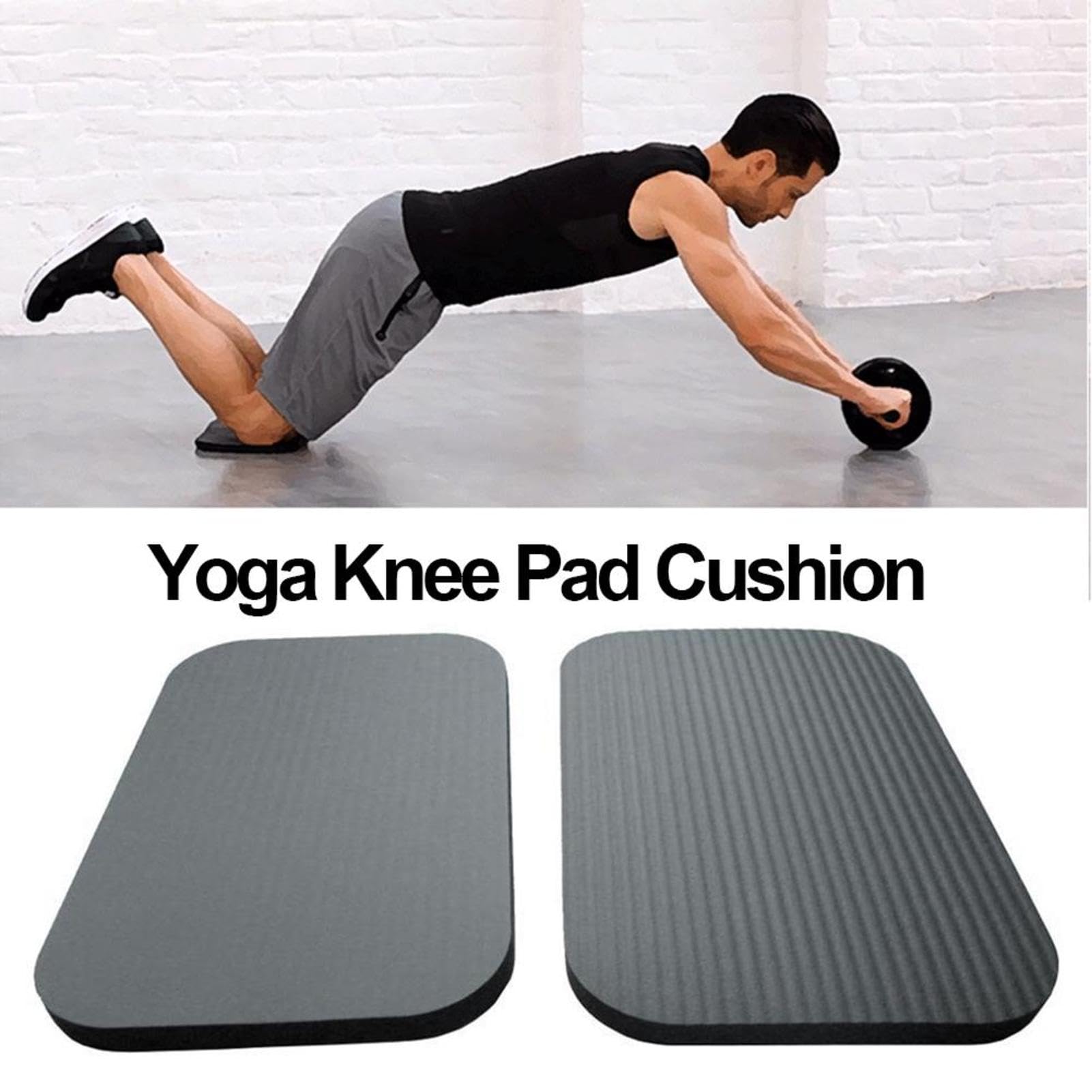 Cojín para La Rodilla De Yoga - Rodilleras De Apoyo para Yoga, Esterilla De Yogas De Alta Densidad, Rodillera De Jardinería para Fitness,Entrenamiento, Deportes, Gimnasio, Pilates, Etc