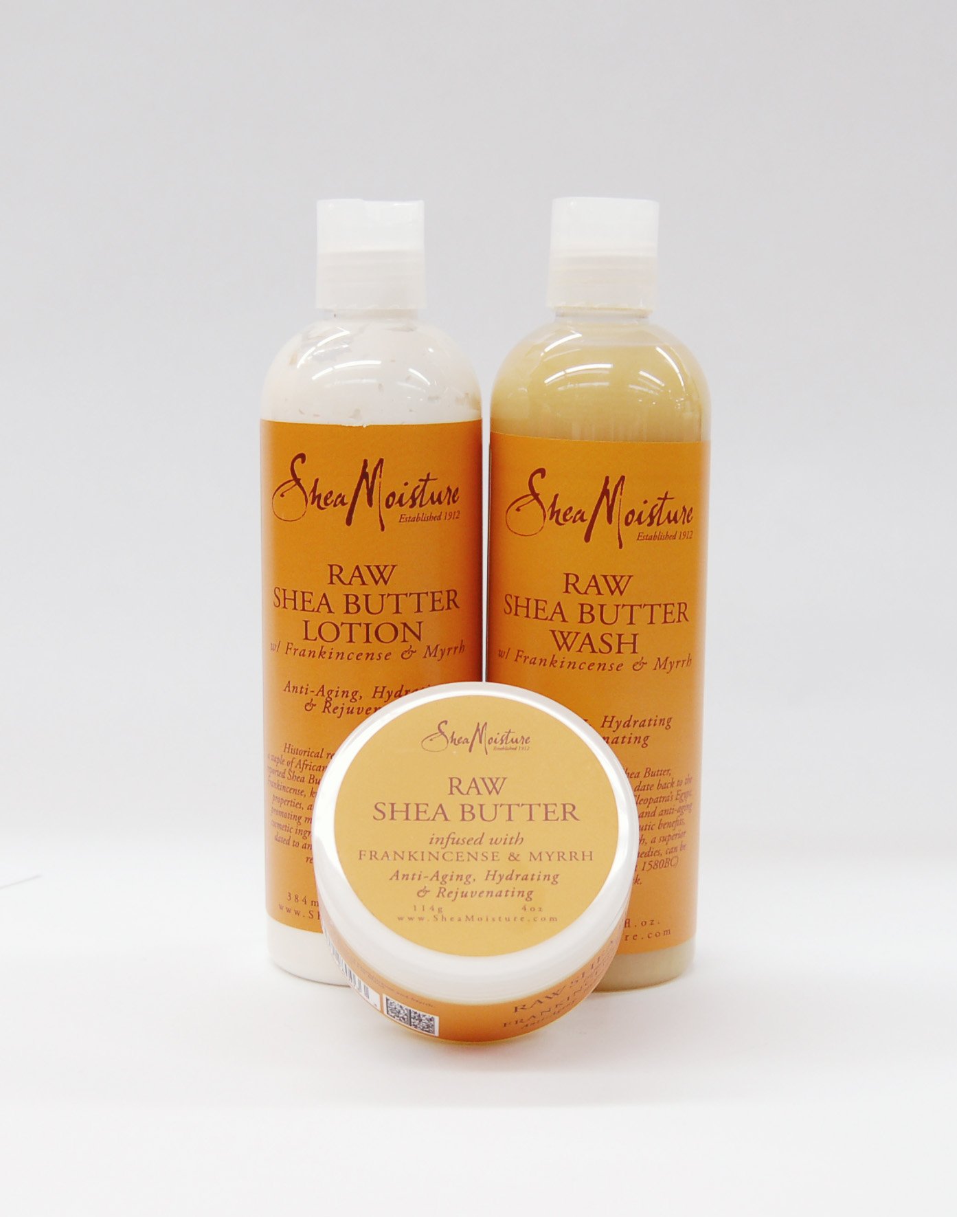 SHEA MOISTURE Raw Butter Body Lotion, 13 OZ (Pack of 3)