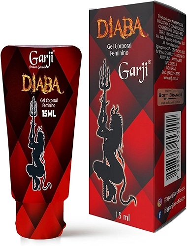 Diaba Gel Excitante Feminino Concentrado Para Ajudar A Mulher Chegar Ao Orgasmo 15ML