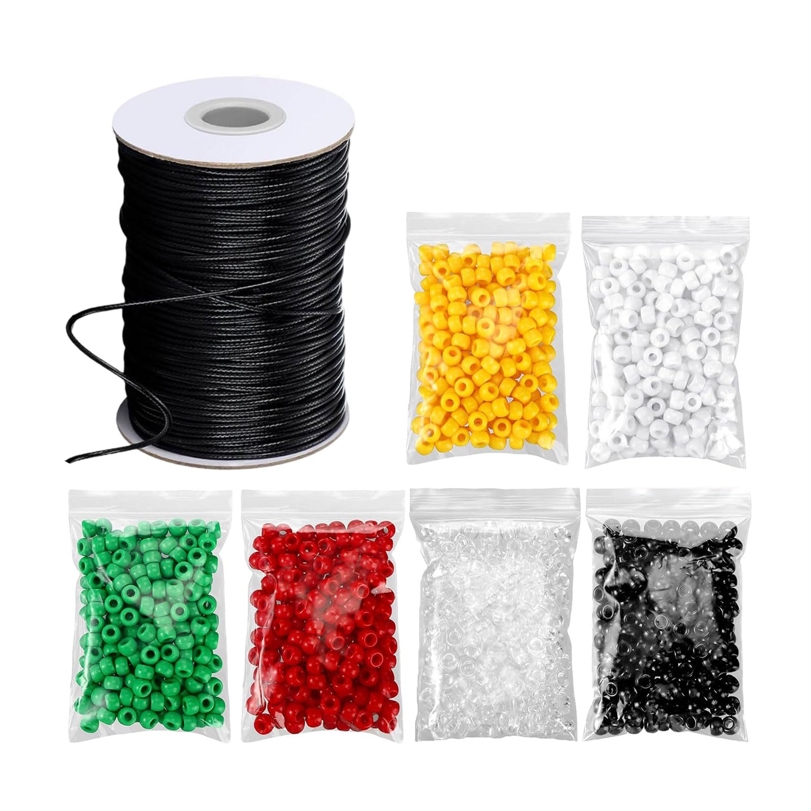 Kalttoy Making Beads with 100yards Bead Cord, Hobbyist, for Friendship Bracelets Couple Bracelets Making Jewelry