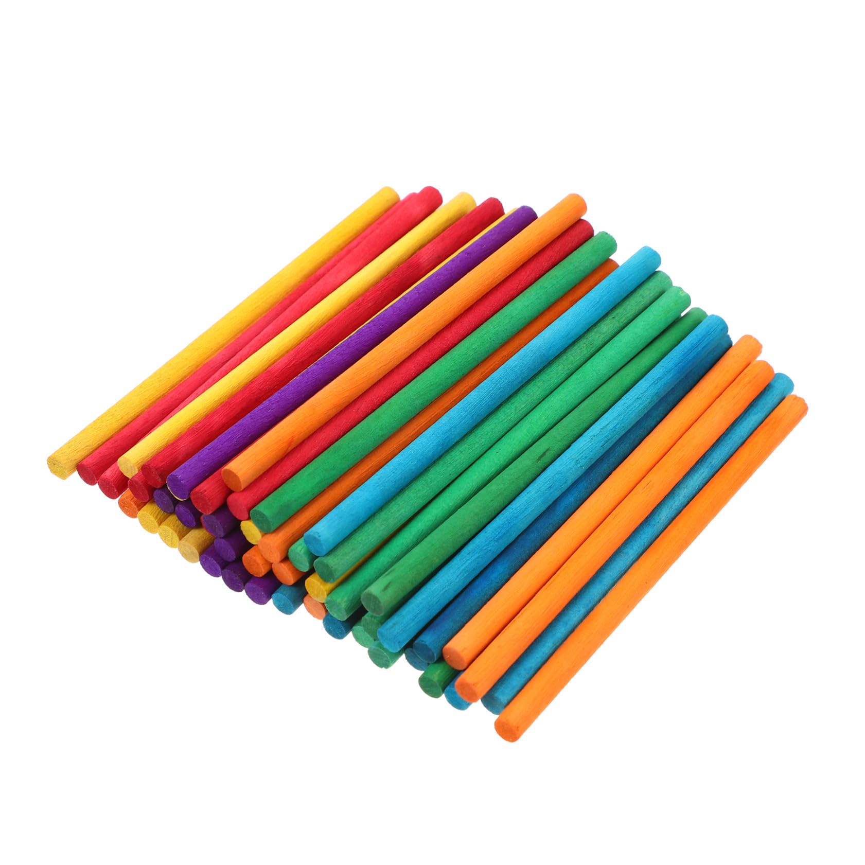 Bâtonnets de Glace en Bois Diy, Lot de 500 Pièces pour Bricolage