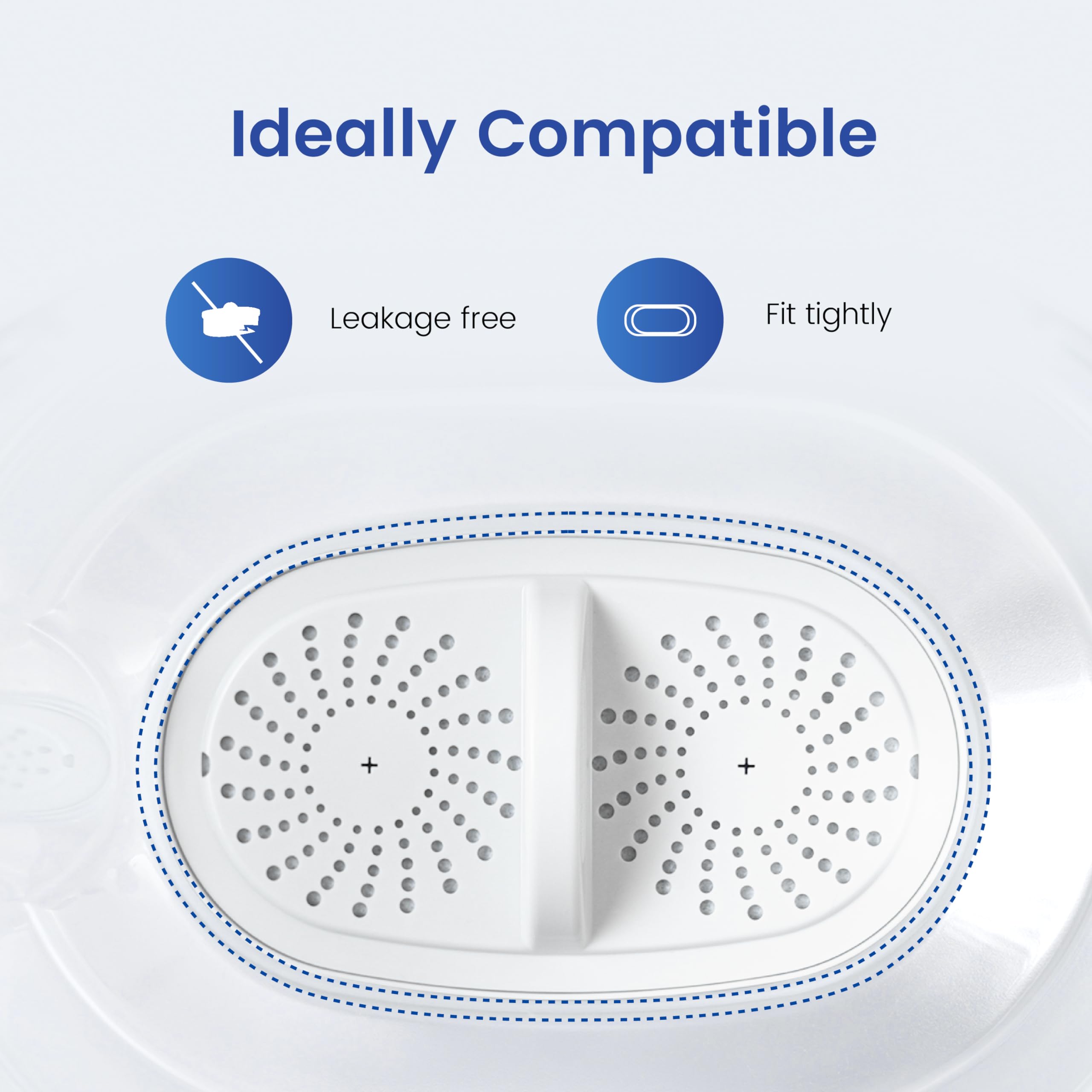 Waterspecialist Filter Replacement for All Waterdrop Pitcher Filtration System Fits Waterdrop WD-PF-01A Plus Reduces Lead PFOA PFOS Chlorine — view 7