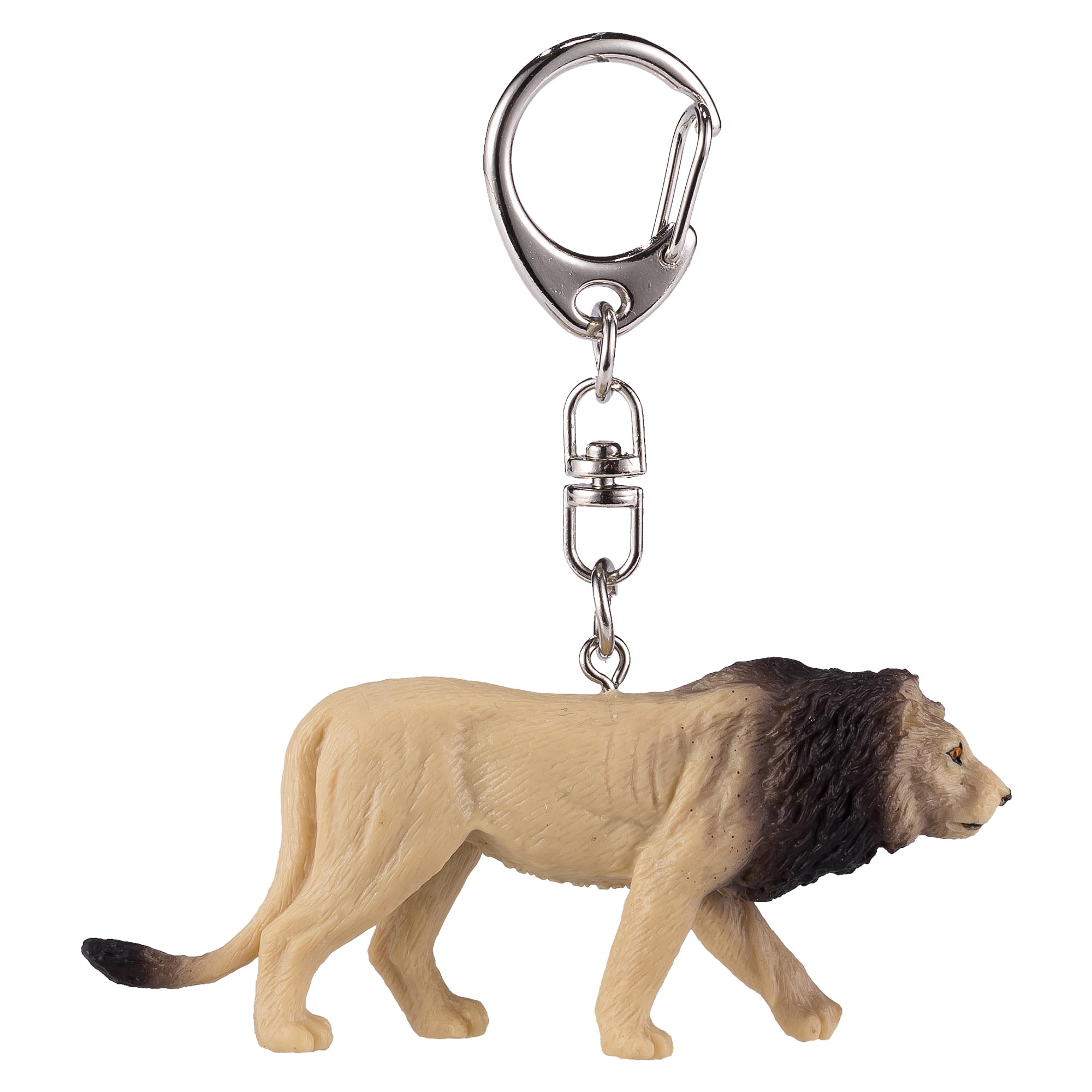 Amazon.com: Mojo Wildlife Keychain Lion - 387488 : Clothing, Shoes