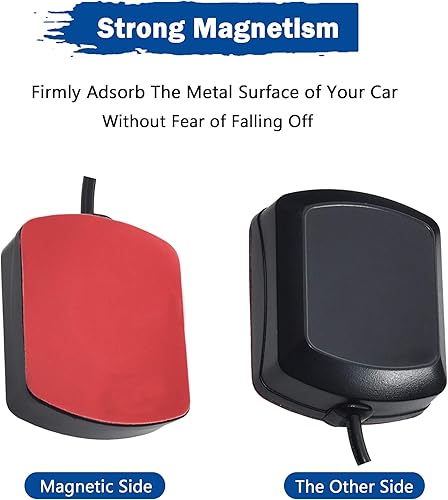 Miniatura 3 de Anina Antena de radio satelital Sirius XM de 8 pies para receptor de radio XM Sirius con magnético compatible con el hogarcoche Lynx Edge MiRGE XMp3