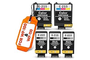 Epson 215 Ink Cartridge Replacement for WF-100 & WF-110 Printers - 2...