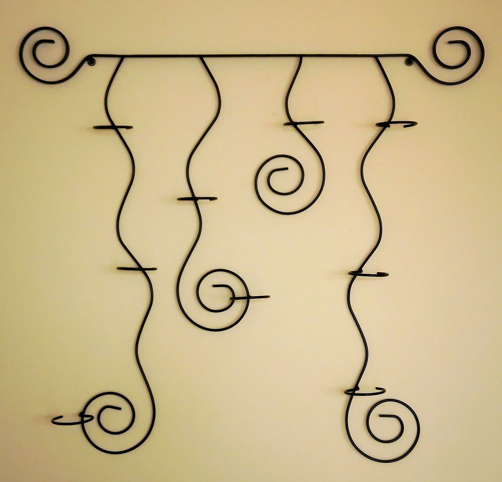 DanDiBo Wandteelichthalter LYSA Wandkerzenhalter Metall 74 cm Teelichthalter Kerzenhalter