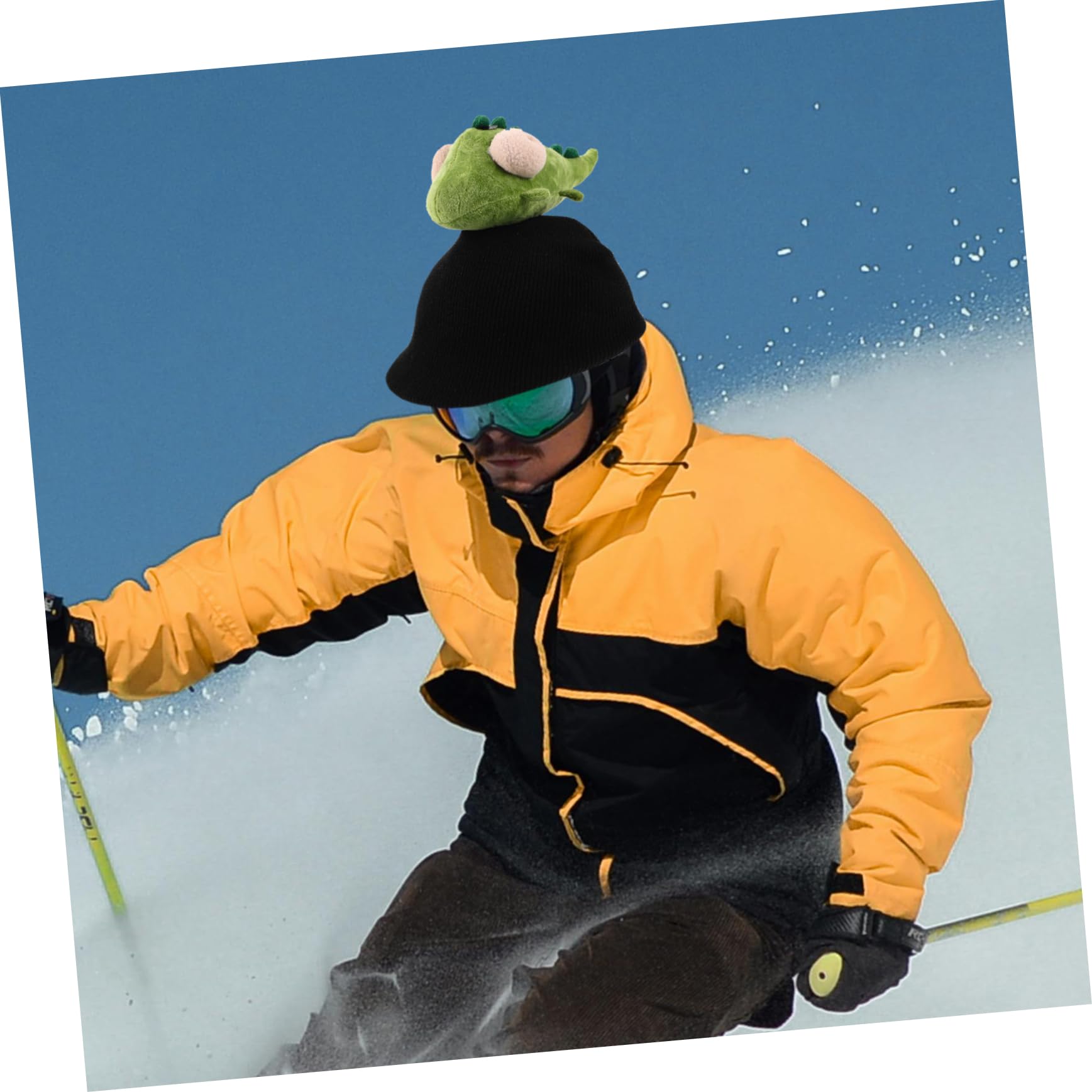 Copertura Per Casco Invernale Animale Peluche Copertura Protettiva Carina Per Casco Sci Snowboard