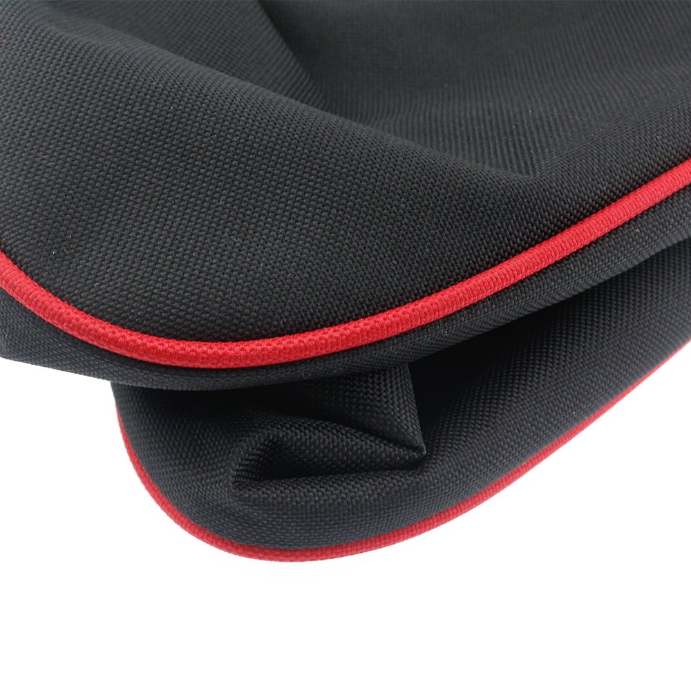 Copertura del verricello - Materiale Deluxe 600D Copertura di Winch, protezione impermeabile dell'anello impermeabile adatto ad 8.500-17.500 sterline di capacità di Winches (Stripe rosso Bordo)