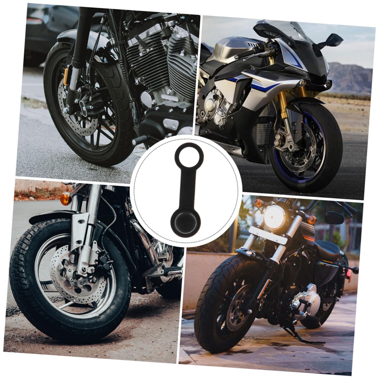 Genérico Tapones De Tornillo De Purga De Freno, Cubierta Antipolvo De Ajuste De Grasa De Goma Para Válvula De Purga De Freno De Disco De Motocicleta Y Coche, 15 Uds.