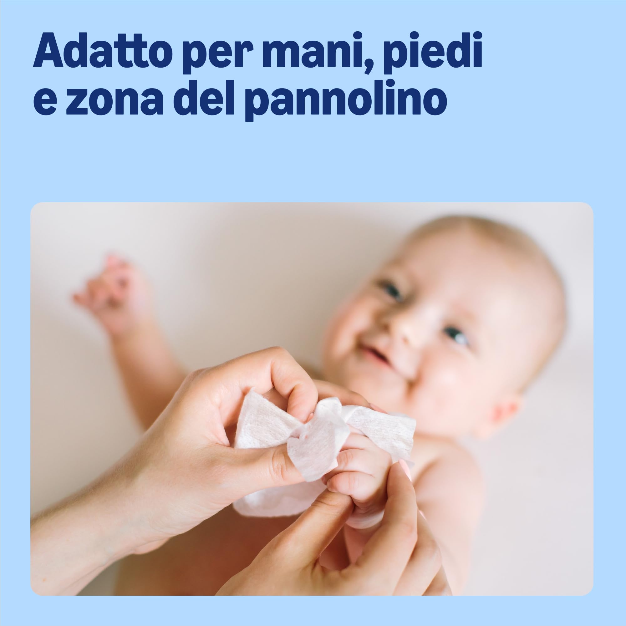 Amazon 1080 Salviettine Umidificate Ultra Sensitive per Neonati, Senza Profumo, 18 Confezioni da 60, (in Precedenza un Marchio Mama Bear, Stesso Prodotto)