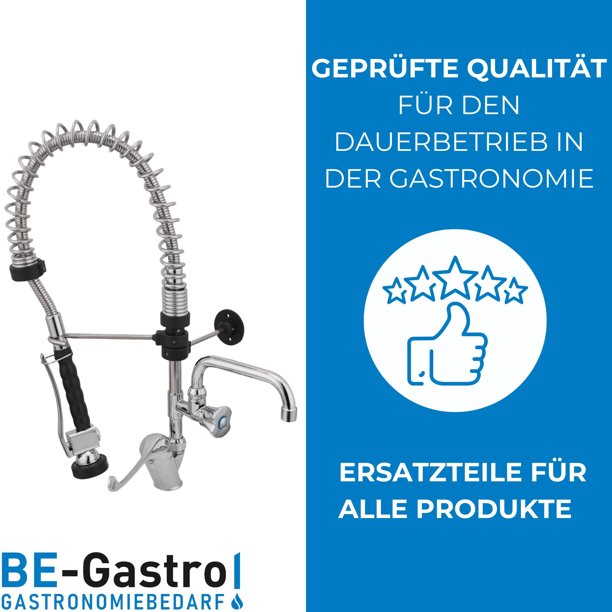 UZMAN - Gastro Geschirrbrause mit Wasserhahn, Mischbatterie UZMAN - Gastro Geschirrbrause mit Wasserhahn, Mischbatterie