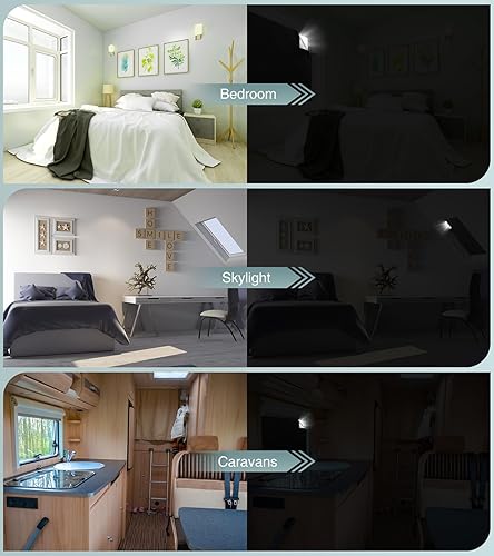 Miniatura 7 de Cortinas opacas para dormitorio, cortinas opacas, cubierta de ventana 100% opaca (79 x 57 pulgadas), cortinas de oscurecimiento de habitación,