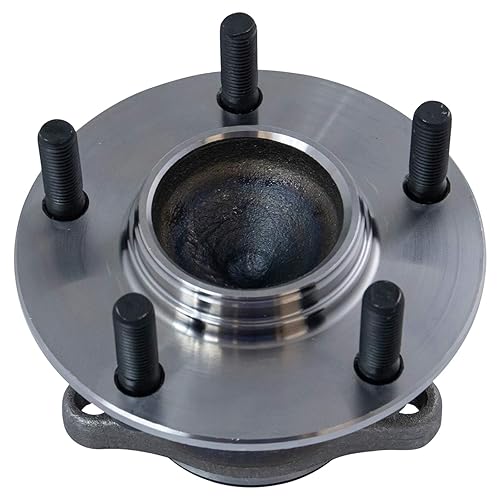 Vista 353 de TRQ Juego de 2 rodamientos de rueda trasera y conjunto de cubo con sensor ABS compatible con Ford Transit Connect 2014-2018