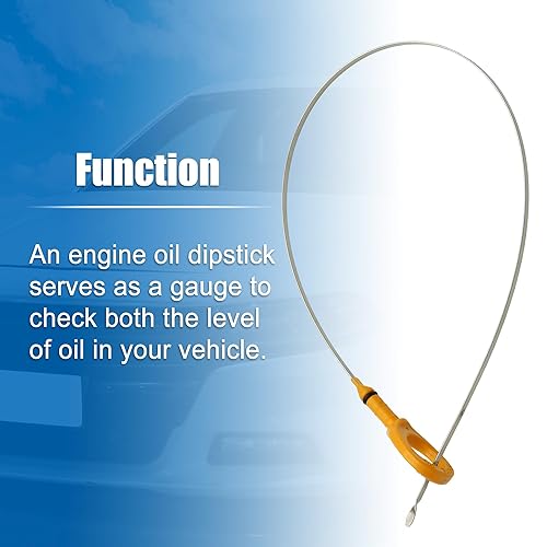 Miniatura 4 de uxcell Varilla de medición de aceite de motor de nivel de líquido de aceite de motor para Toyota RAV4 Base 2.0L L4 Gas 2001-2003 No.1530128020