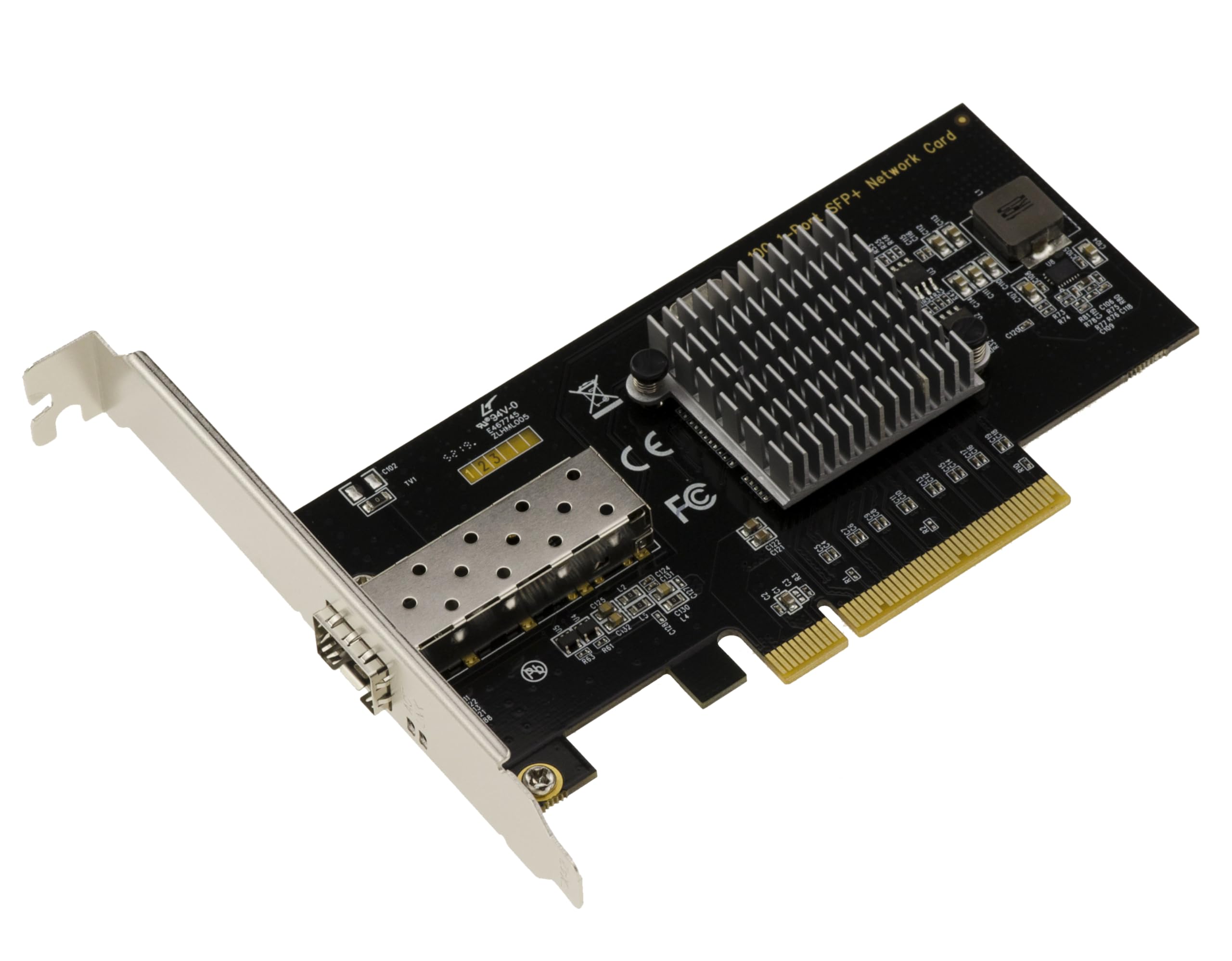 KALEA-INFORMATIQUE PCIe x8 10G Fiber Network SFP+ Controller Card with Intel 82599 X520 Chipset